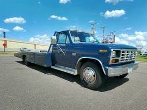 1986 Ford F-350 4x2 Flat Bed Tow Truck - 7.5L V8 - 112k Miles