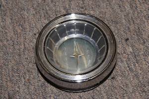 1965-66 Pontiac Deluxe Steering Wheel Horn Ring Cap - 22, Bonneville, Catalina