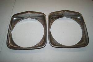 1973-74 Pontiac Headlight Bezels - Grand Prix, Bonneville, Catalina
