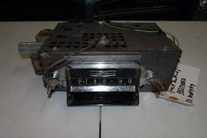 1957 Chevy Push Button Radio - Restored