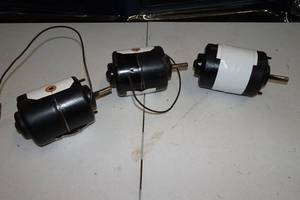 (3) 1957 Chevy 12V Motors