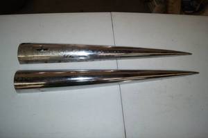 Pair of 1959 Cadillac Tail Light Chrome Spears