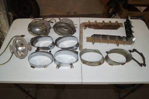 1959 Cadillac Bumper Trim, Fog and Turn Signal Bezels