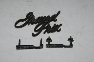 1969-72 Pontiac Grand Prix Model J Emblems