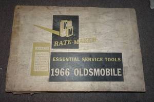 Rate Maker 1966 Oldsmobile Essential Service Tool Kit