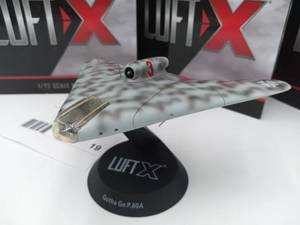 lot 19 image: 5 Boxes of Limited Edition 172 Scale German Luftwaffe Models Luft-X Display Models Gotha Go P.60A