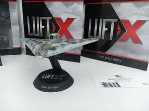 lot 11 image: 5 Boxes of Limited Edition 172 Scale German Luftwaffe Models Luft-X Display Models Gotha Go P.60A