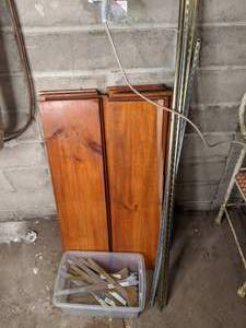 lot 138 image: 12 Wooden Shelves with Brackets