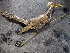 lot 115 image: Intricate Metal Road Runner Wall Decor