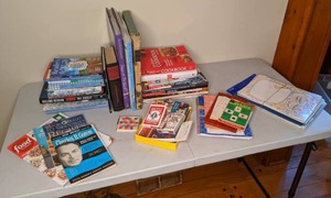 lot 45 image: Lot of Books, Playing Cards and Paper