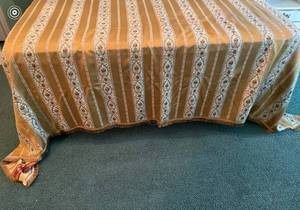lot 72 image: Vintage Bedspread 260x280in