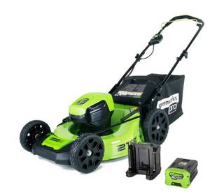 NEW Greenworks Cordless Self-Propelled Lawn Mower