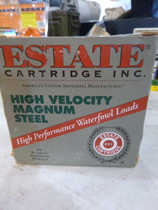 Estate Cartridge Inc. High Velocity Magnum Steel-Plastic Shotgun Shells
