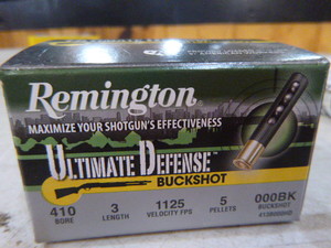 Remington Ultimate Defense Buckshot