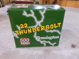 Remington 22 Thunderbolt Rimfire Cartridges