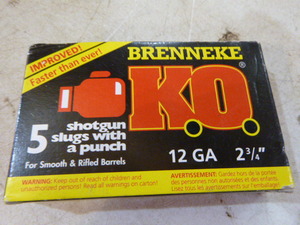 Brenneke K.O. Shotgun Slugs