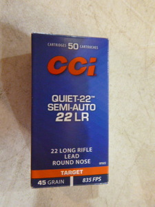 CCi Quiet-22 Semi-Auto Cartridges