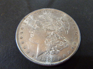 1886 Morgan Silver Dollar