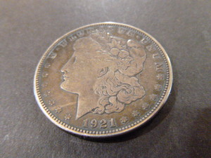 1921 D Morgan Silver Dollar