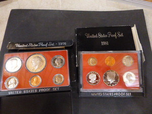 2 United States Mint Coin Proof Sets