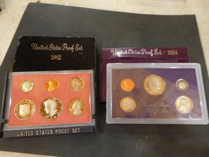 2 United States Mint Coin Proof Sets