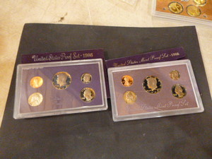 2 United States Mint Coin Proof Sets