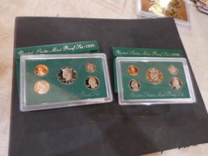 2 United States Mint Coin Proof Sets