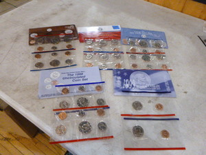 5 Uncirculated United States Mint Coin Sets