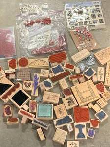 lot 29 image: Huge Rubber Stamps Collection