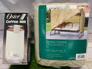 lot 33 image: Coffee Mill & Swing Cover