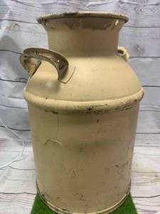 lot 49 image: Vintage Cream Can Approximately 20 Tall