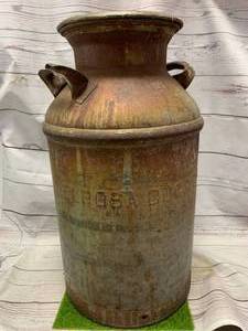lot 51 image: Vintage Cream Can 24 Tall