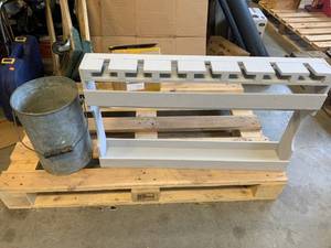 lot 69 image: Feeder & Galvanized Vintage Bucket