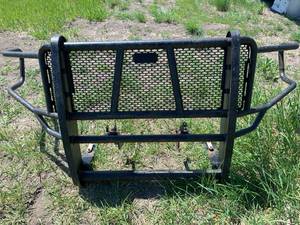 lot 77 image: Ranch Hand Truck Grill Guard $600-$800 retail   (approx 32 high 83 wide)