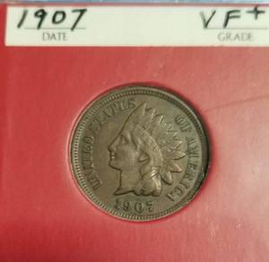 1907 INDIAN HEAD CENT