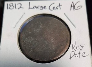 1812 US CLASSIC HEAD LARGE CENT