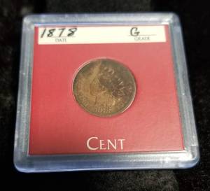 1878 INDIAN HEAD CENT