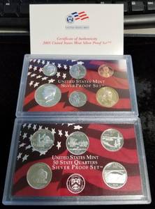 2005 US SILVER PROOF SET IN ORIGINAL PACKAGING