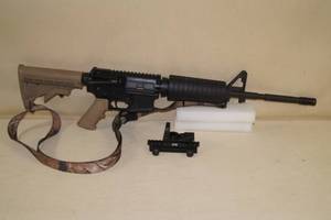 lot 4 image: Predator Custom Shop PCS15 Multi Caliber AR Format Rifle with Red Dot