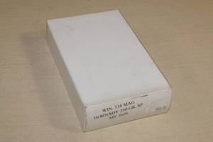 lot 48 image: 20 Custom Load .338 Win Mag 250 Gr Hornady SP Ammo