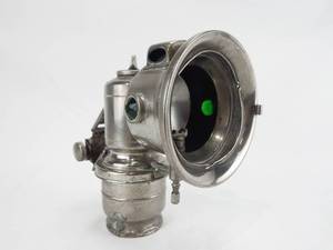 lot 7 image: Vintage Joseph Lucas LTD. No. 143 Calcia Club Carbide Bicycle Lamp