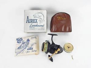 lot 16 image: Vintage 1955  Airex Larchmont Spinning Reel No. 312