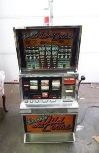 lot 2 image: Vintage 1995 Williams Double Wild and Loose Slot Machine