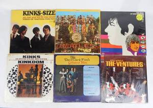 lot 160 image: Set of 6 Vintage Rock Records