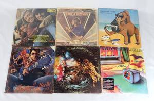 lot 161 image: Set of 6 Vintage Rock and Pop Music Records
