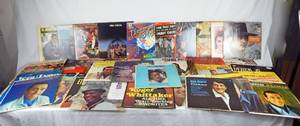 lot 163 image: Lot of 45 Vintage Pop, Country, Crooner and Other Assorted Records