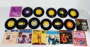 lot 178 image: Lot of 19 Vintage Rock, Big Band, Pop, Childrens and Other 45 Records