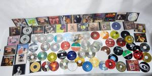 lot 181 image: Huge Lot of 80 Rock, Pop, Country and Other Assorted CDs
