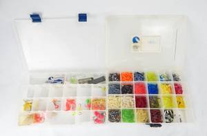 lot 129 image: Lot of Assorted Vintage Fishing Tackle and Tackle Box