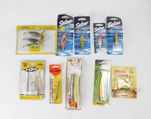 lot 133 image: Lot of 9 Fishing Lure Packs